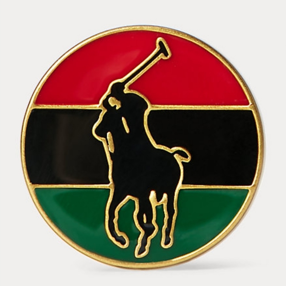 Ralph Lauren Polo Pin of Solidarity Pony Lapel Pin